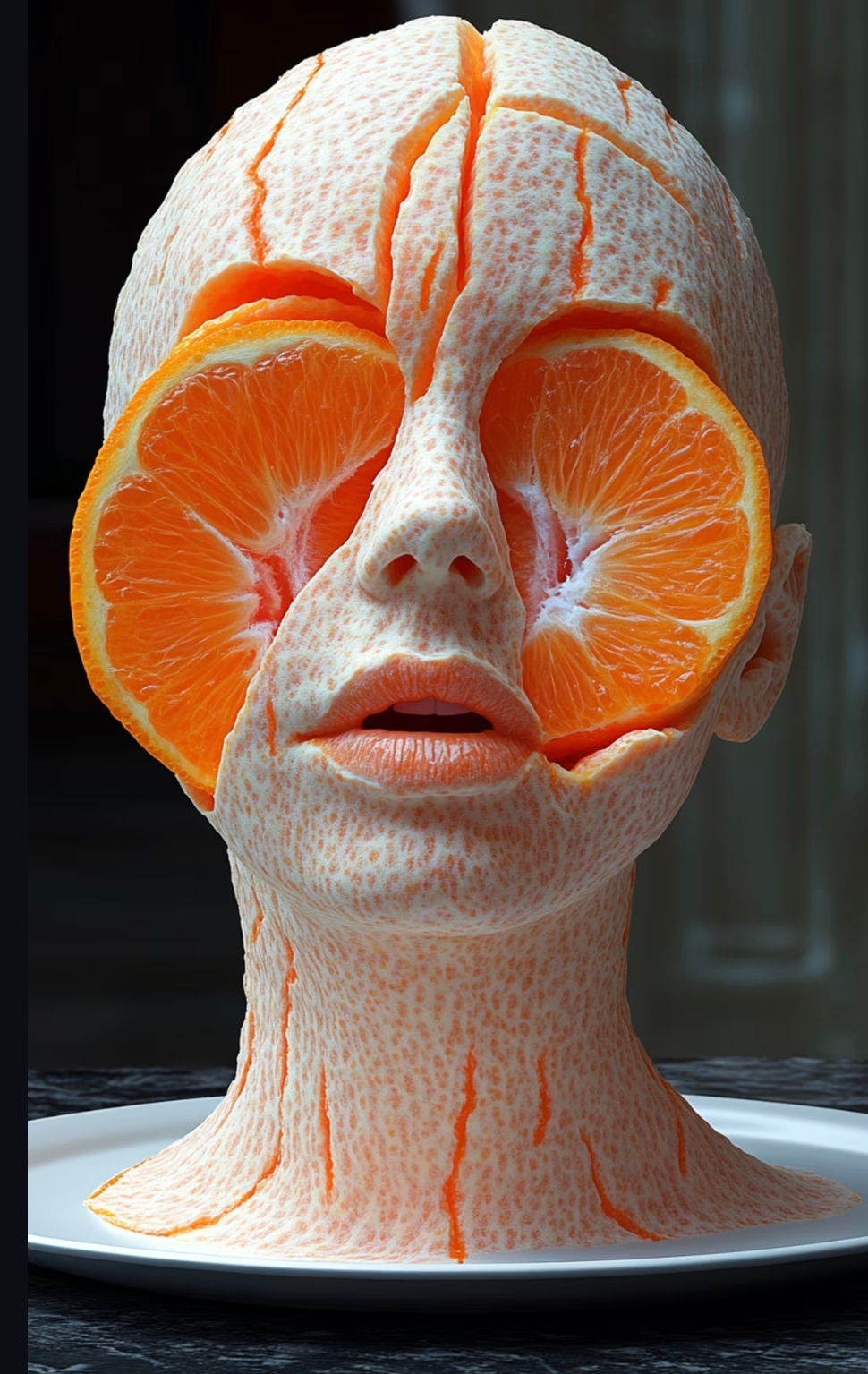 Orange head