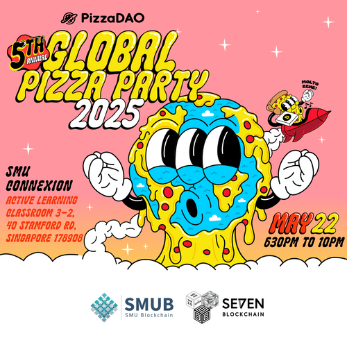 Ticket for 🍕₿ Global Pizza Party – Singapore ₿🍕