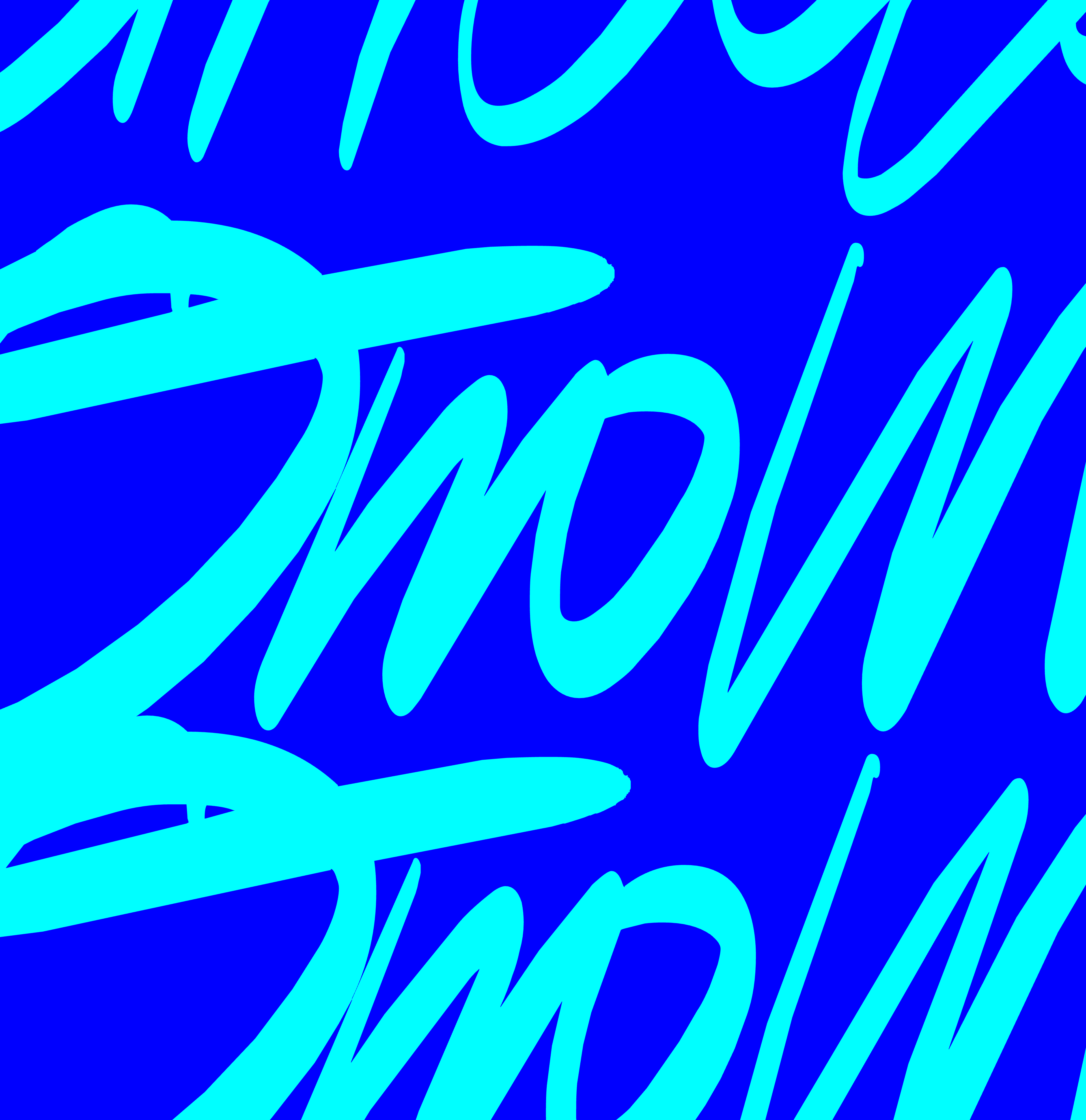 CURSIVE BINARY 60