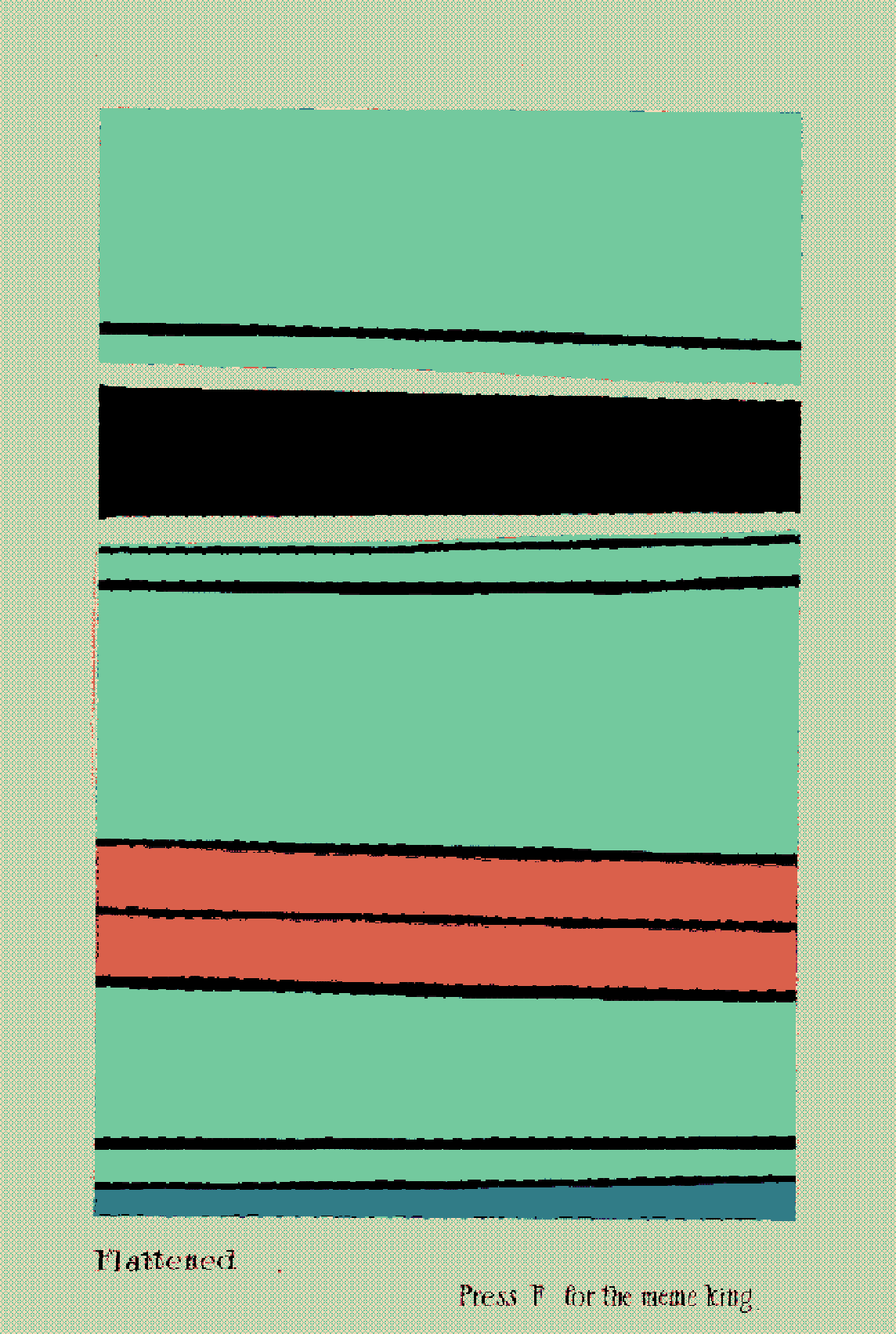 Flattened