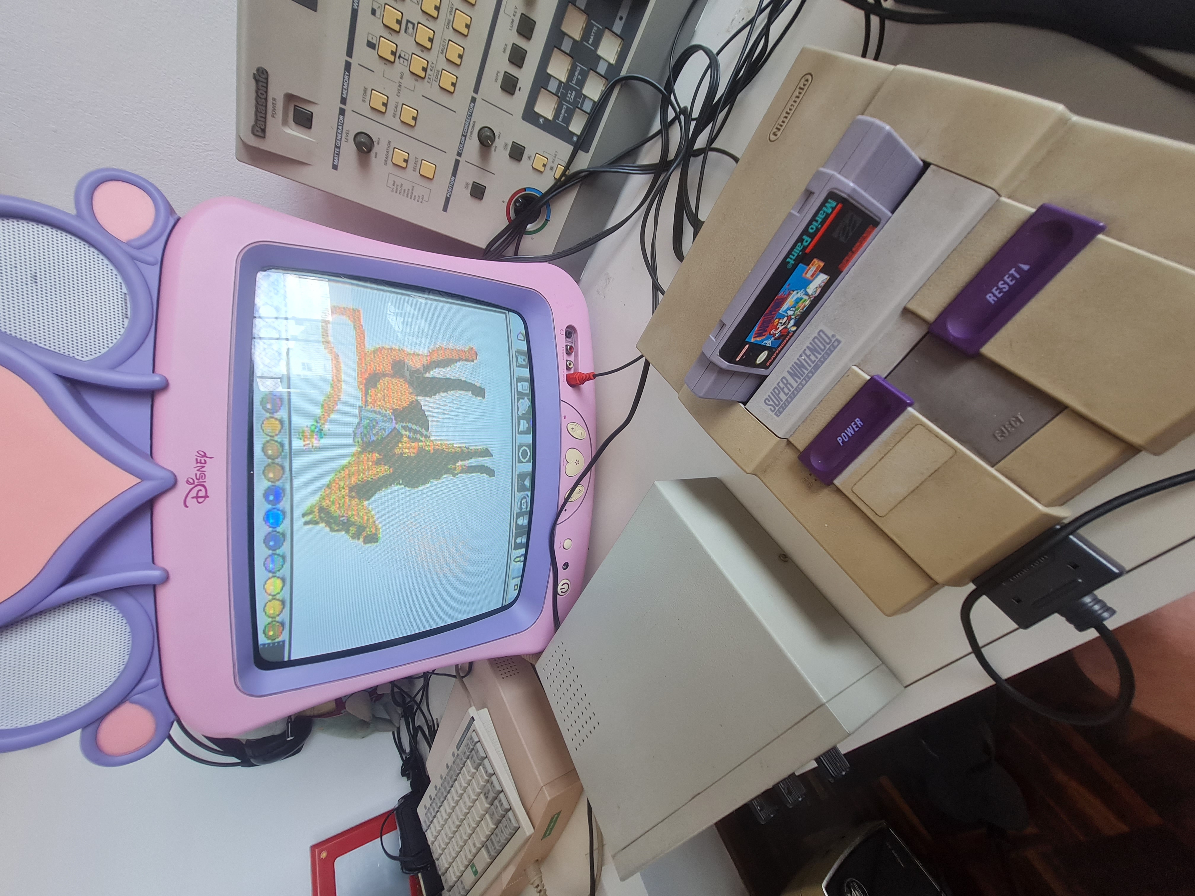 mario paint horse wip