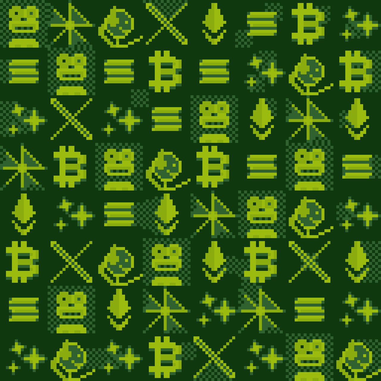 Gameboy Crypto Grid