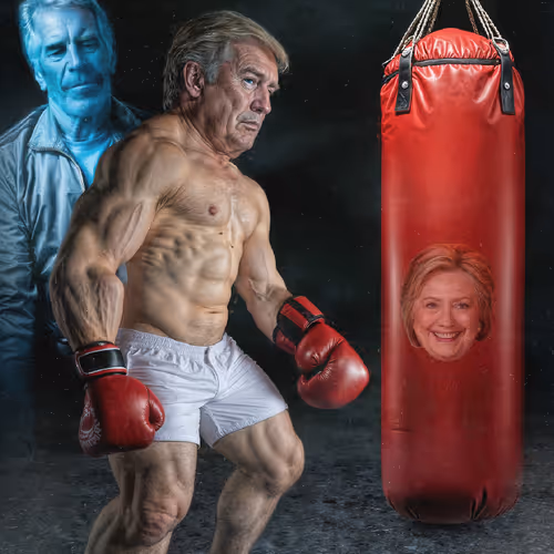 TIME TO GET OUT THE OL' PUNCHING BAG