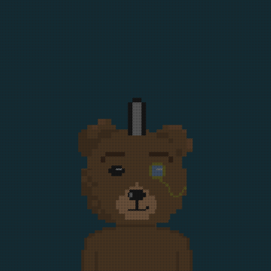 Illuminated Bear #521