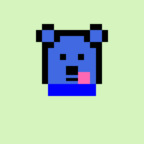 Pixel Bear #17777