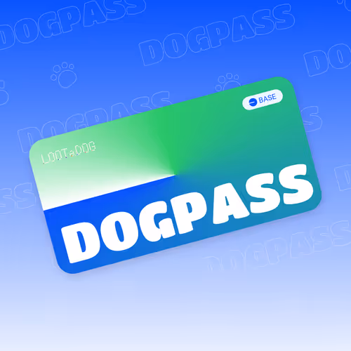 LOOTaDOG DOGPASS - BASE MAINNET NO.0345