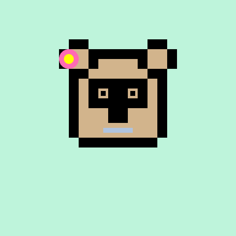 Pixel Bear #35261