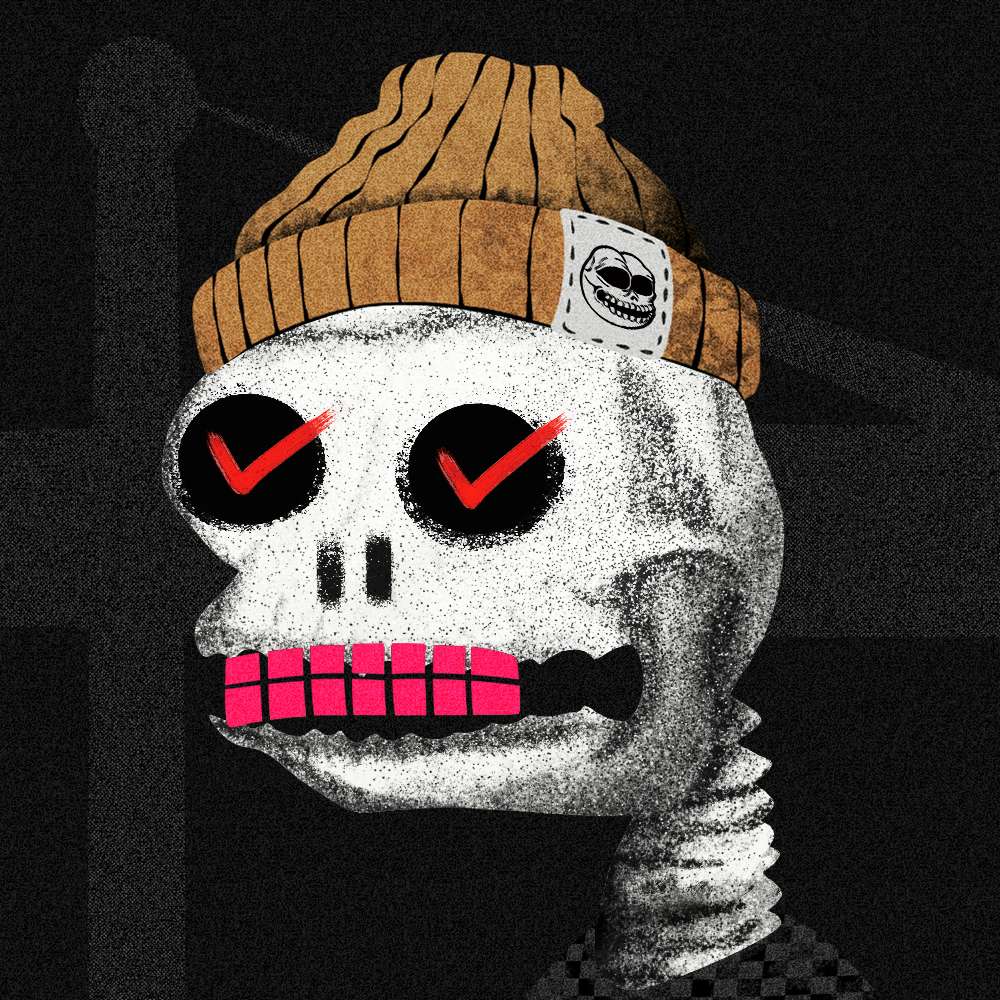 Skull P3P3 #1318