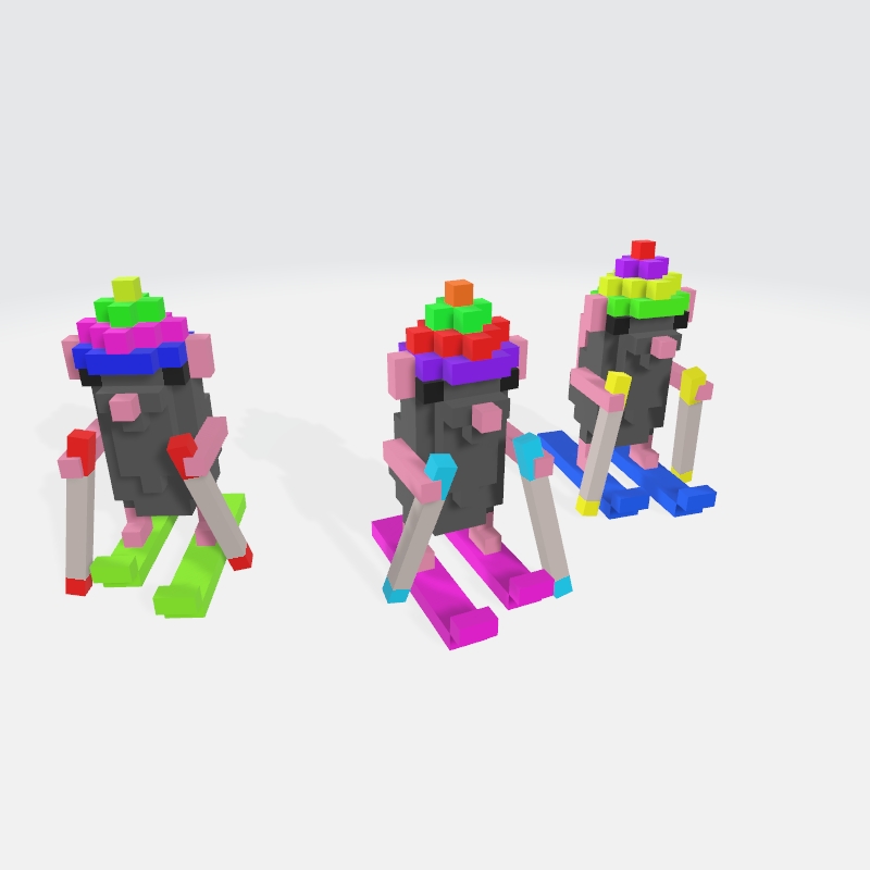 Everybody go skiing!
