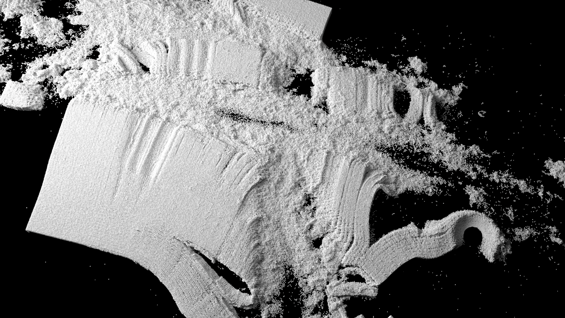 Breaking Apart A Material By Force