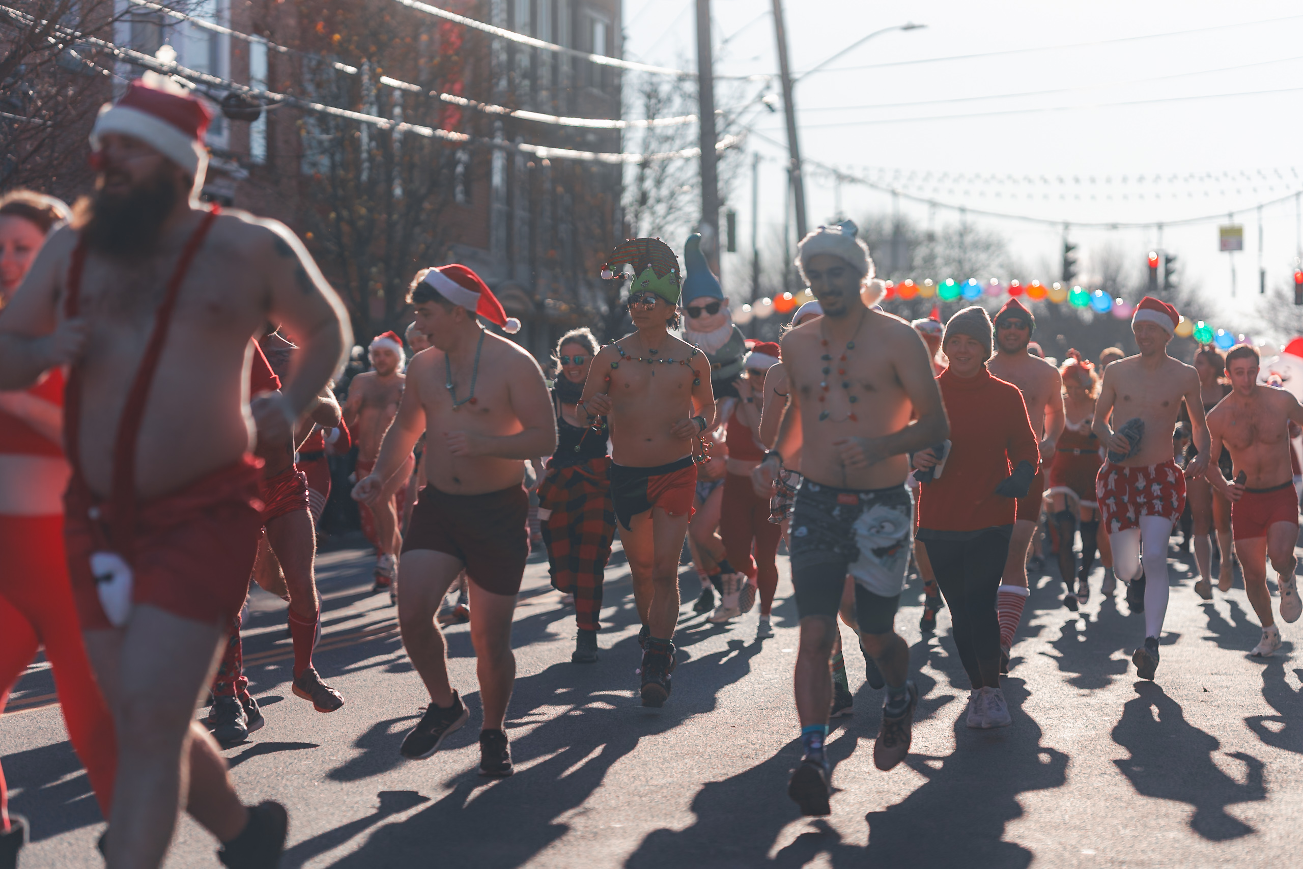 Santa Speedo Sprint