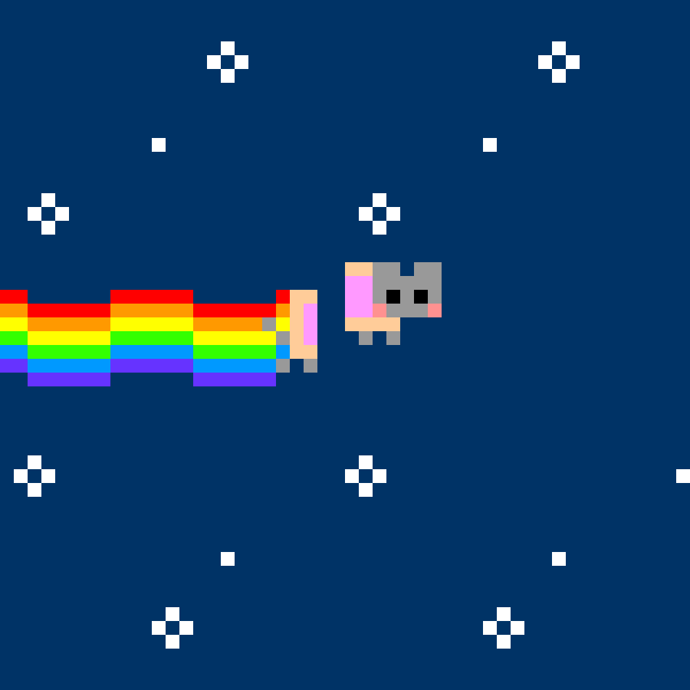 Glitch Dot Cat