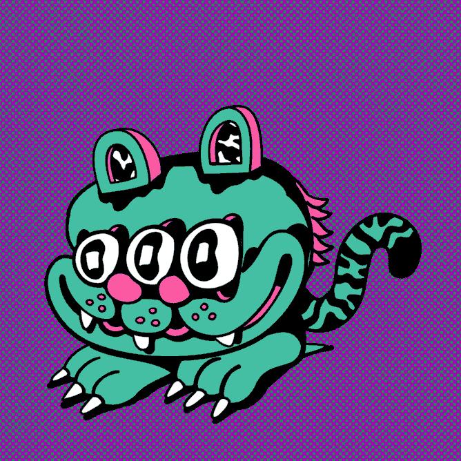 Cat Head Go Pop