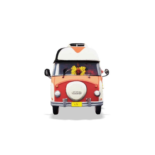 Flower van
