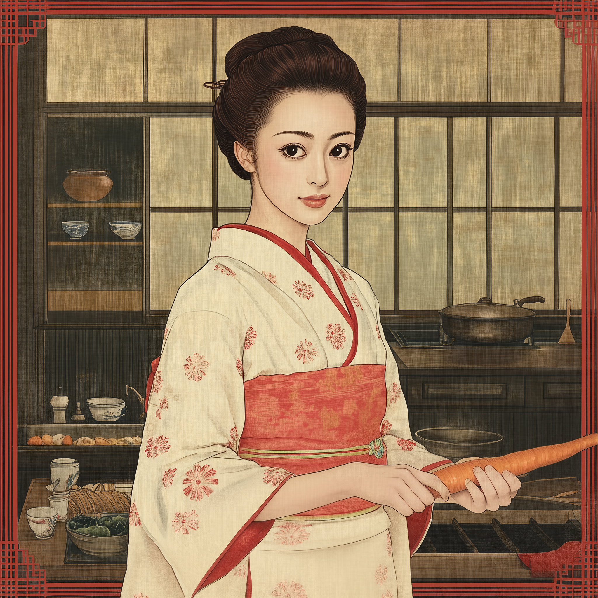 1815 tokyo edo ryori girl