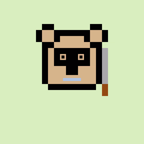 Pixel Bear #30514