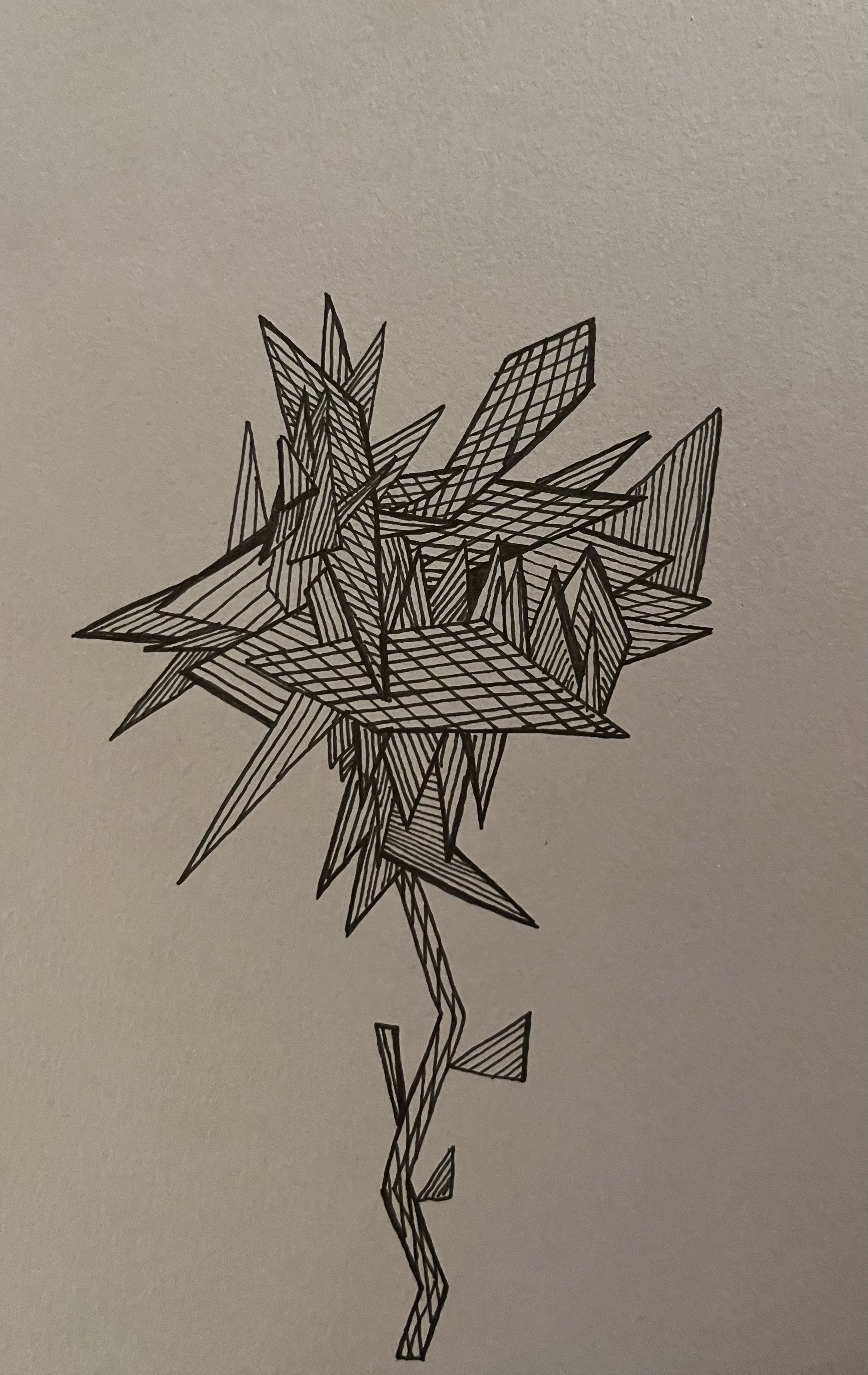 Flower in Lines