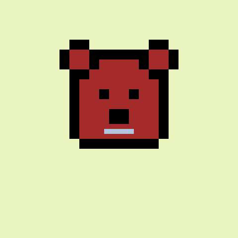 Pixel Bear #54986