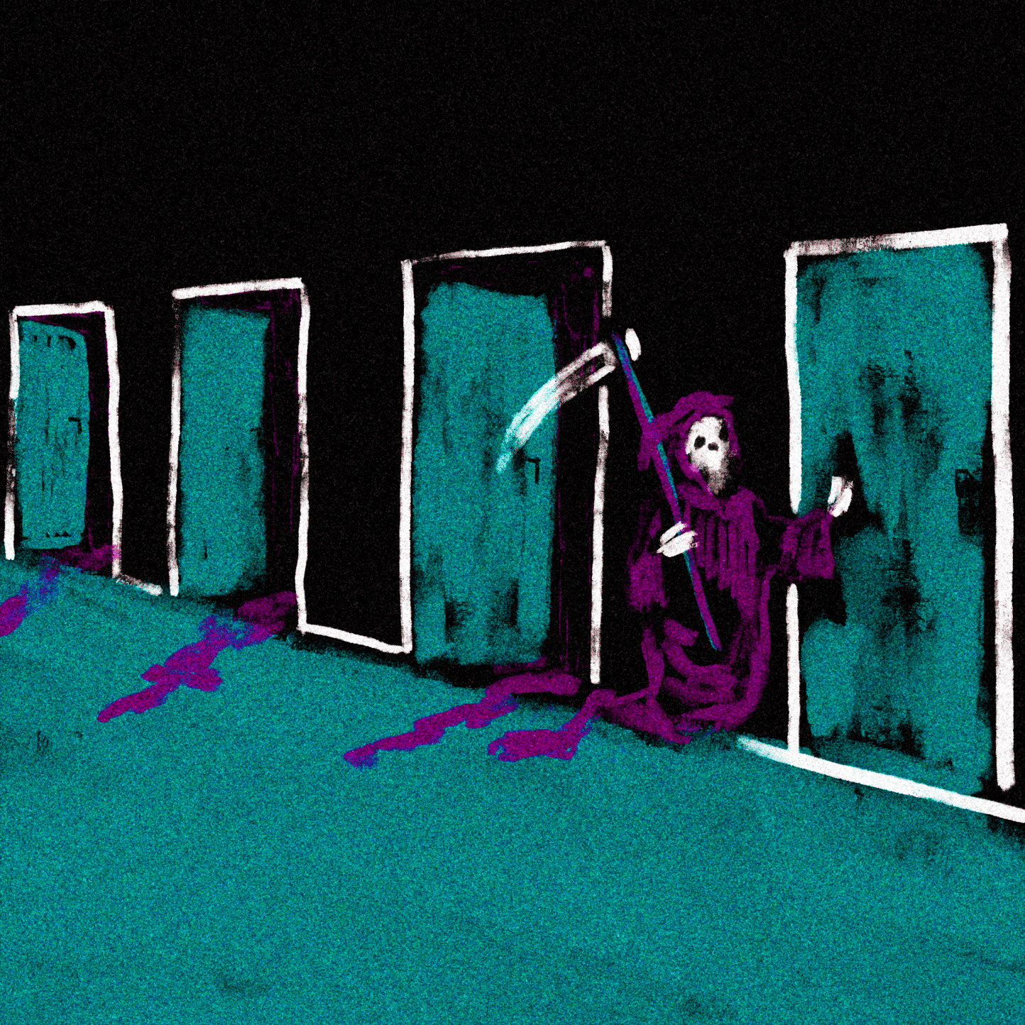 death knocking on doors