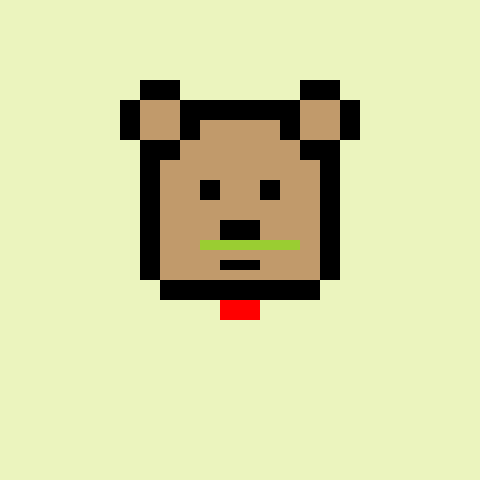 Pixel Bear #51726