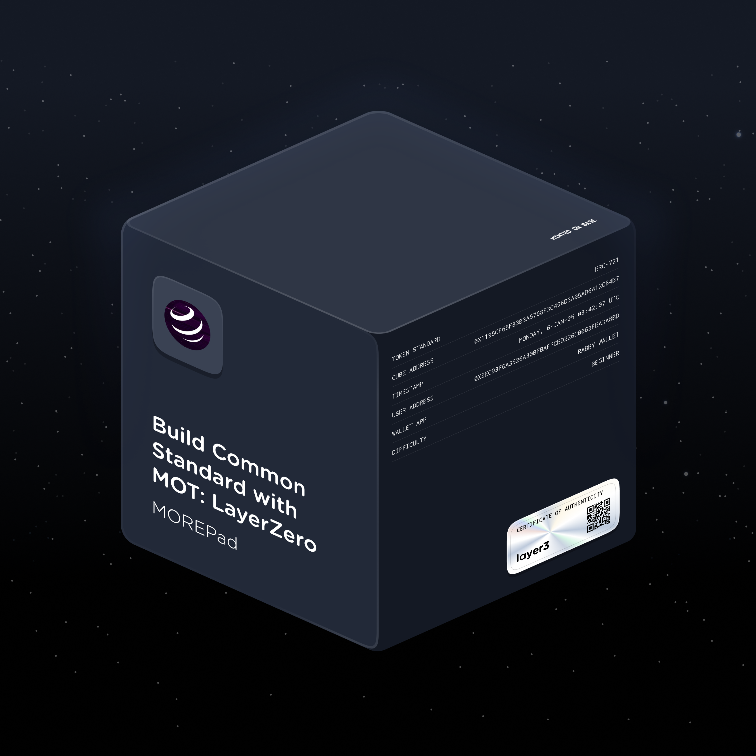 Build Common Standard with MOT: LayerZero
