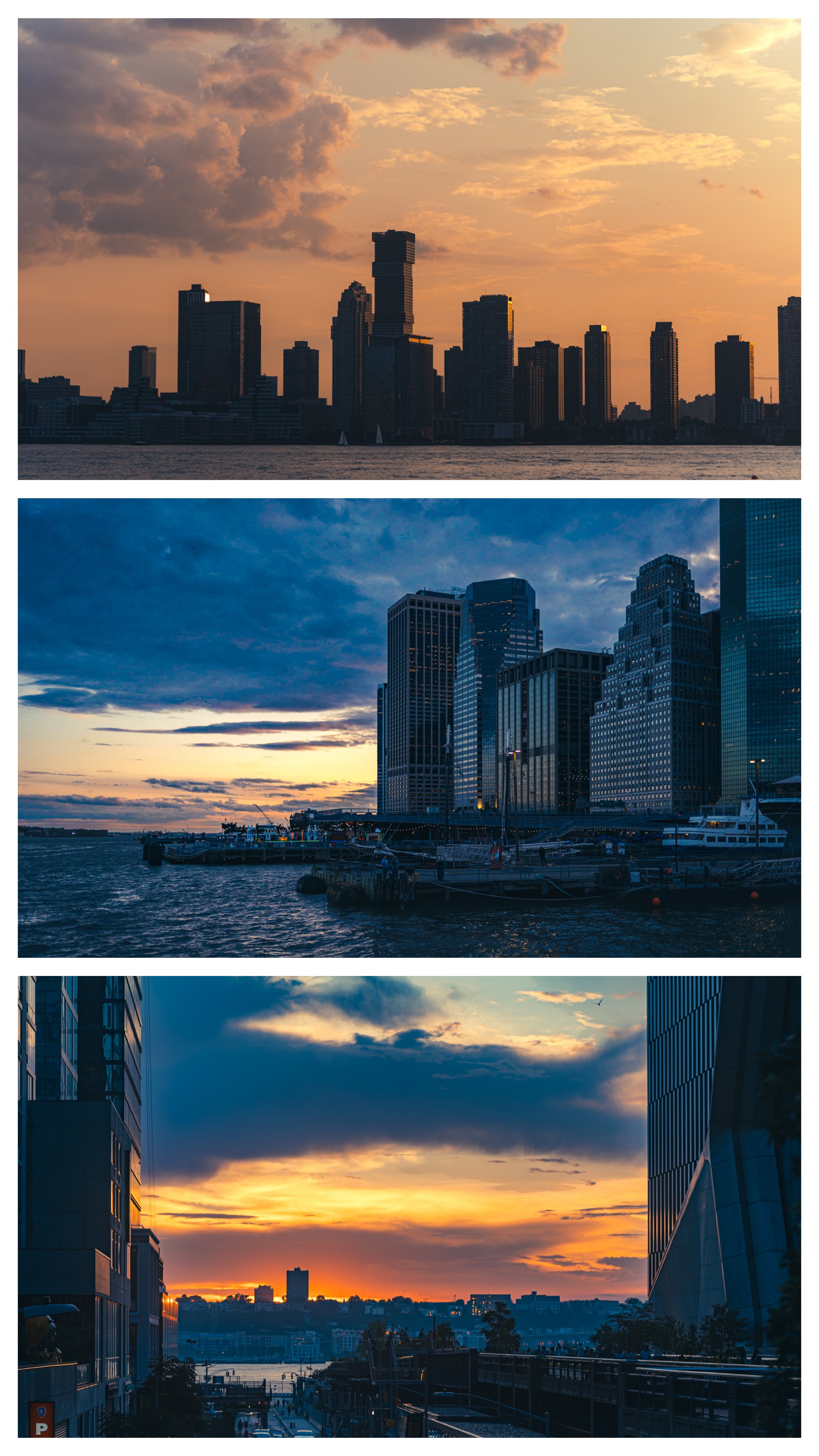 Sunset Trio