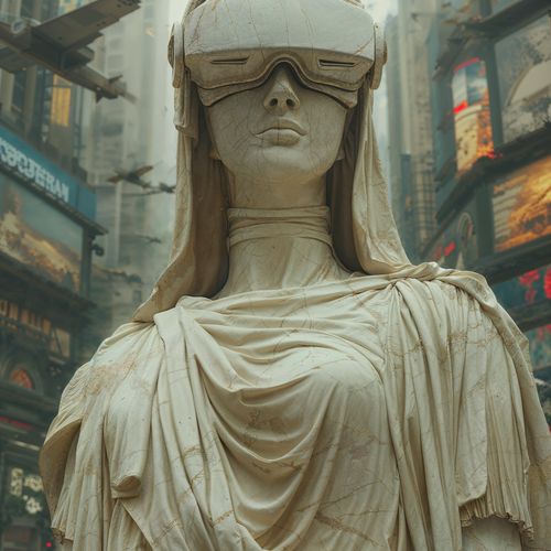 Futuristic Madonna
