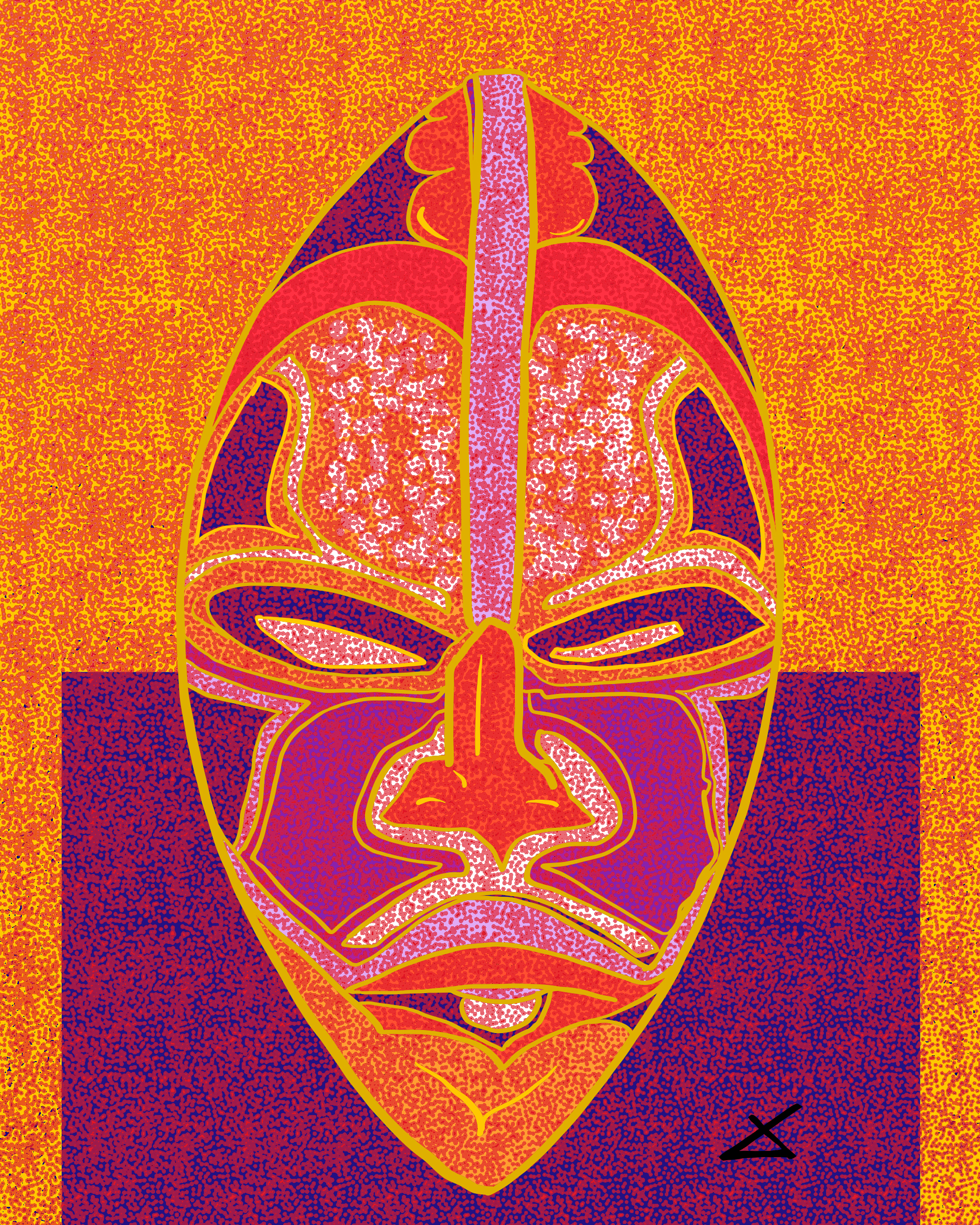 Masked Glory by Friday the Fourth & African Man by Ajebutter22  409