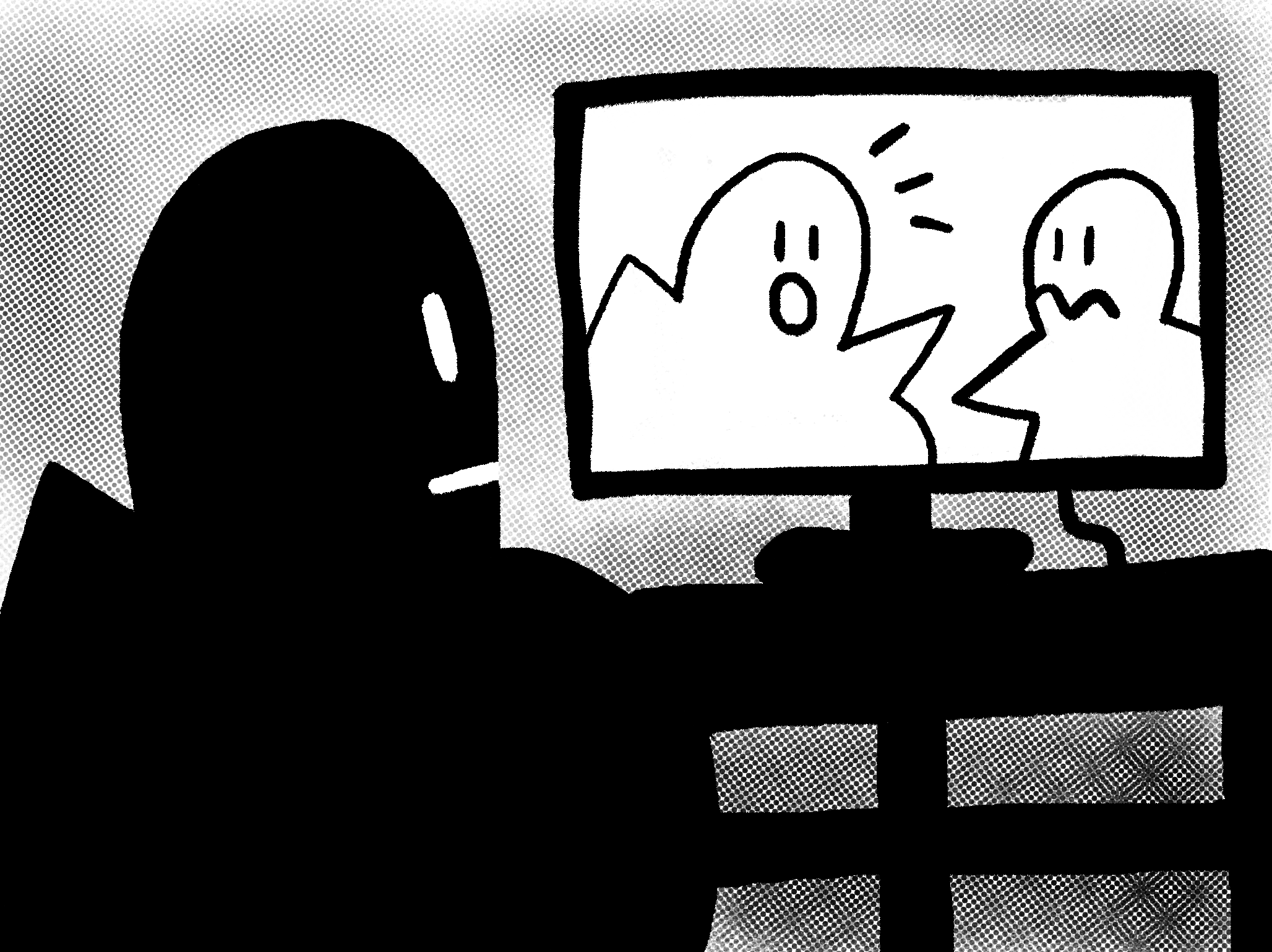 Watching TV