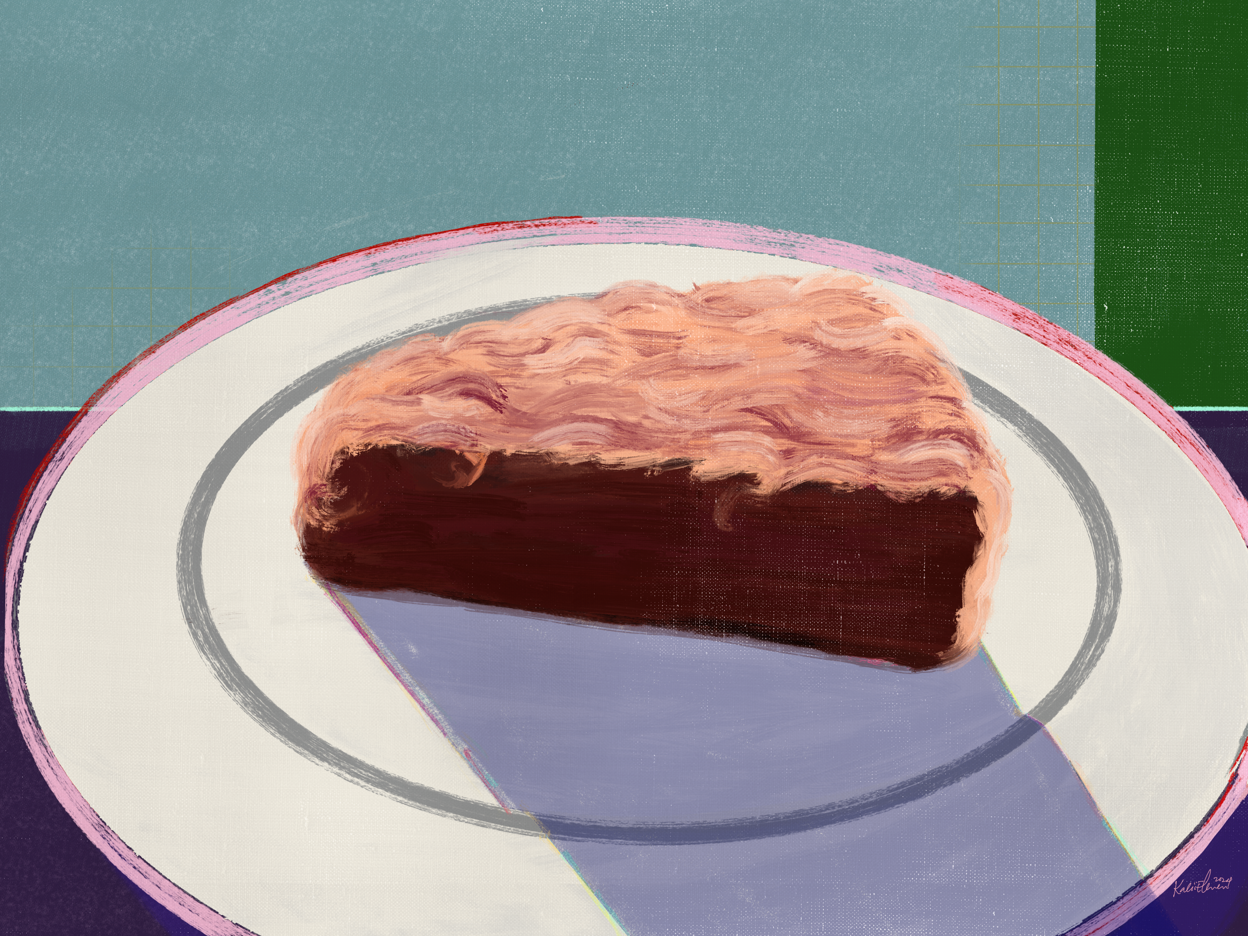 Wavy Mud Cake