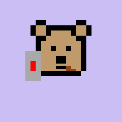 Pixel Bear #50209