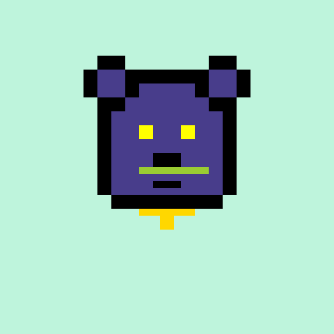 Pixel Bear #7987