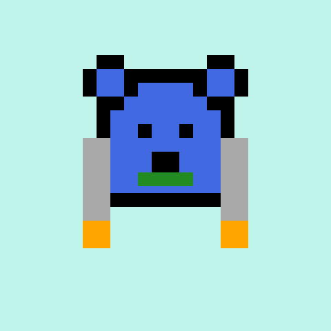 Pixel Bear #29832