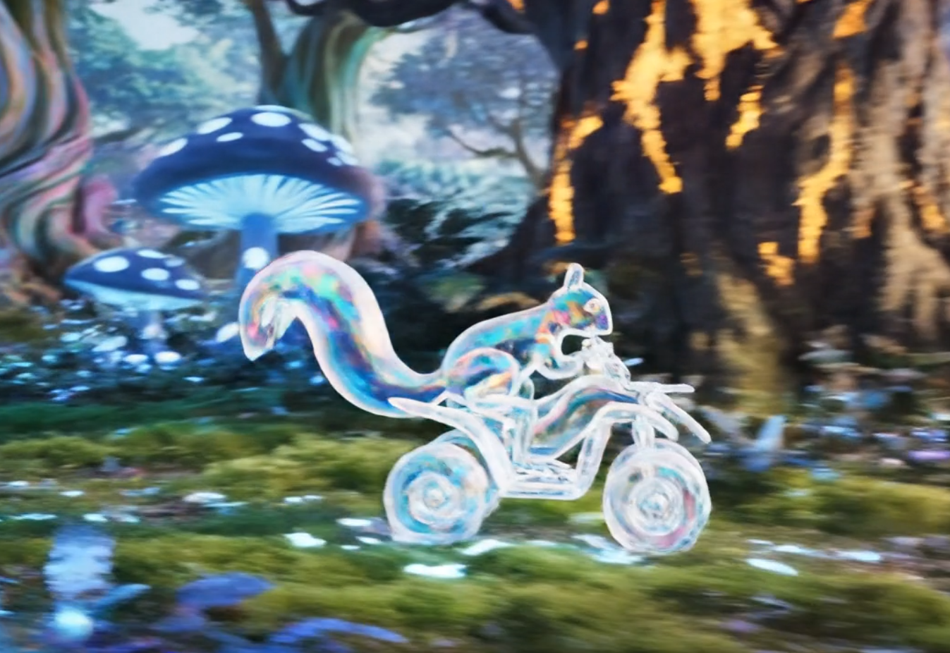 Glass Squirrel #1