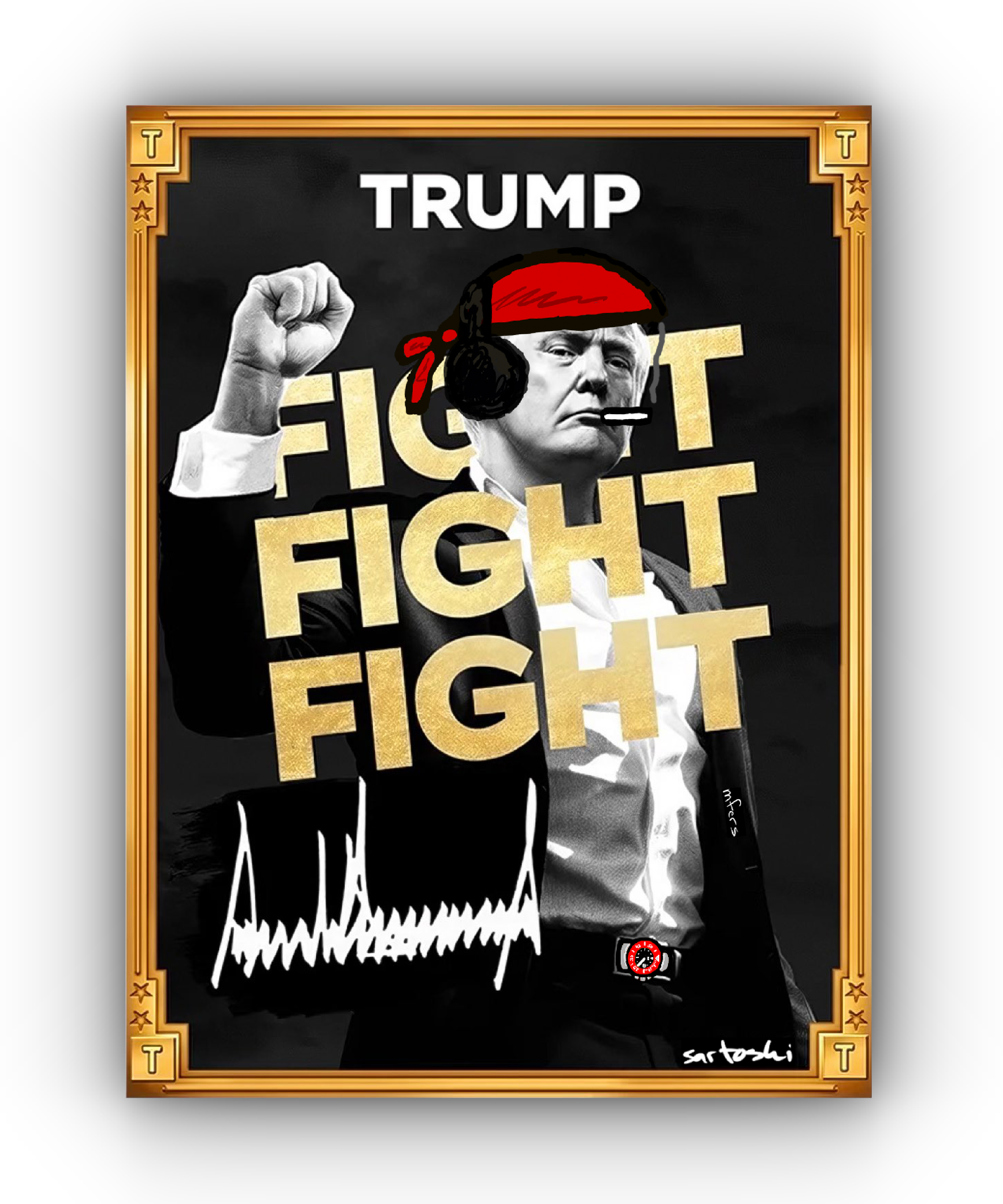 Trump Mfer Card