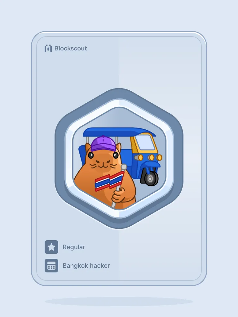 Bangkok hacker badge #1175