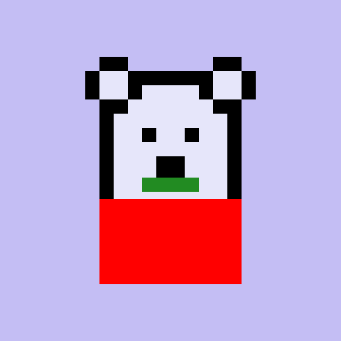 Pixel Bear #73309
