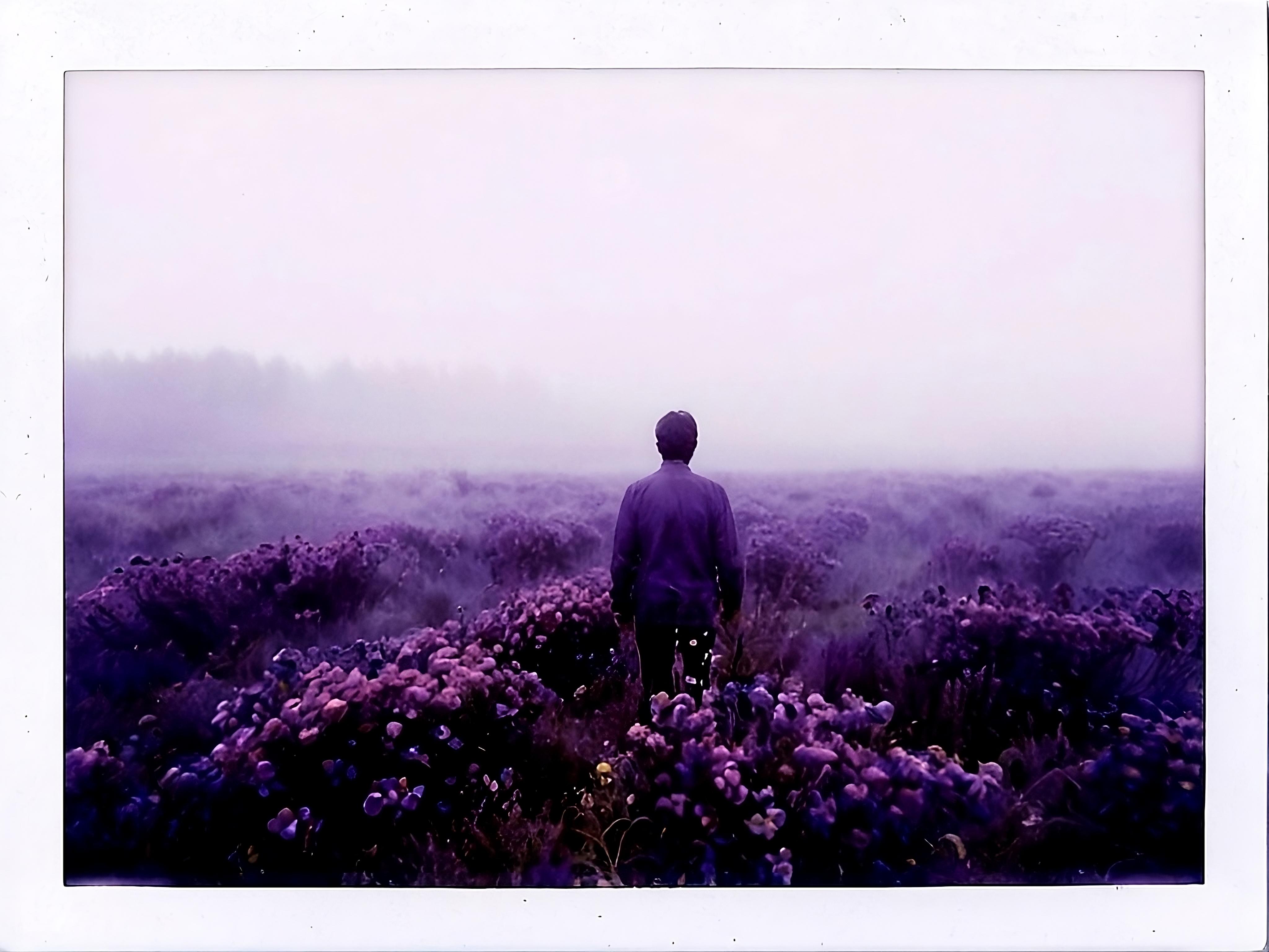 Man in purple!