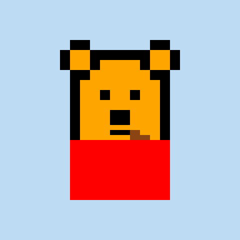 Pixel Bear #57594
