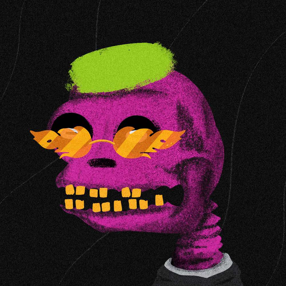 Skull P3P3 #2539