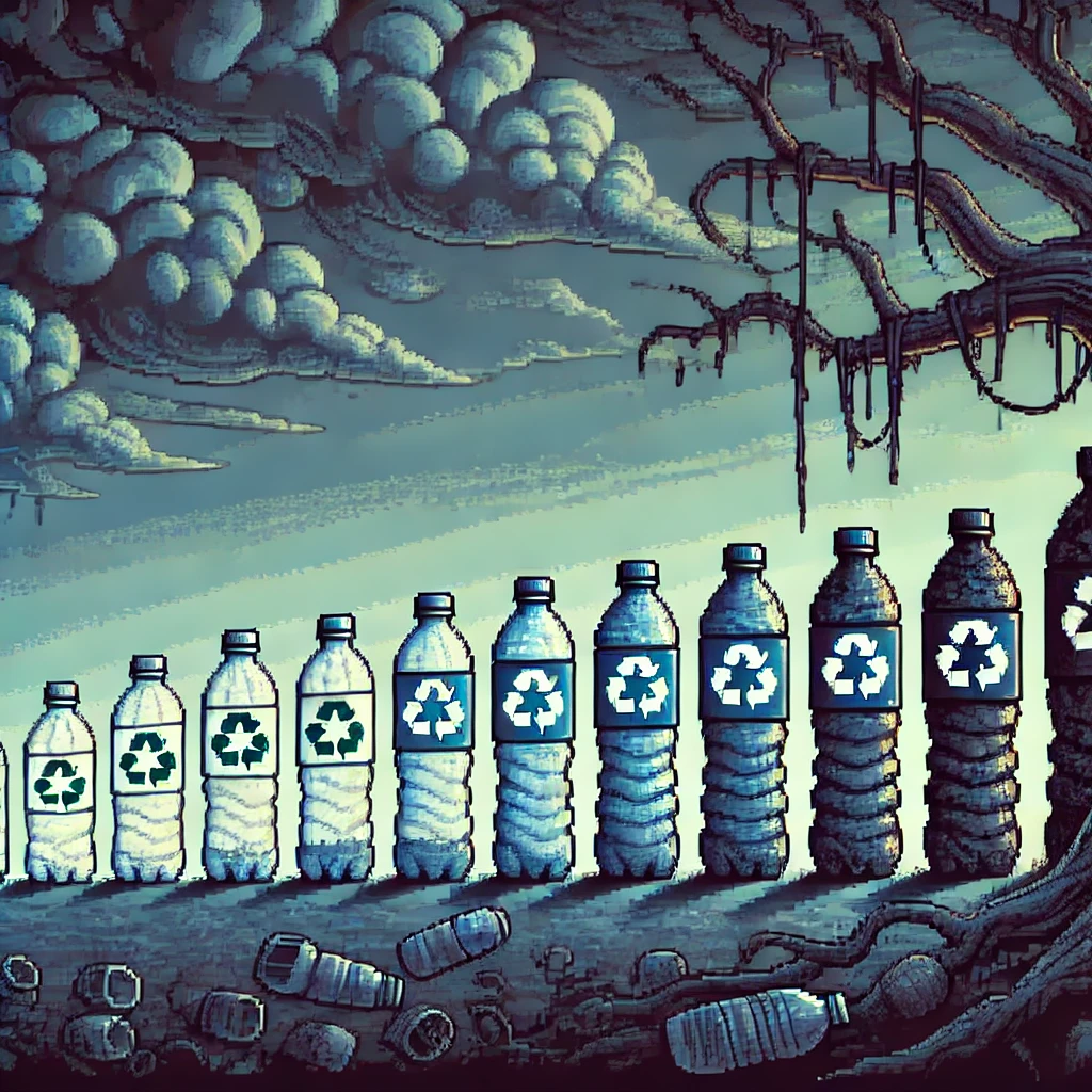 The Recycling Limit of Plastic