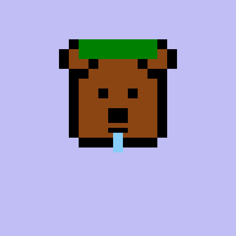Pixel Bear #34840