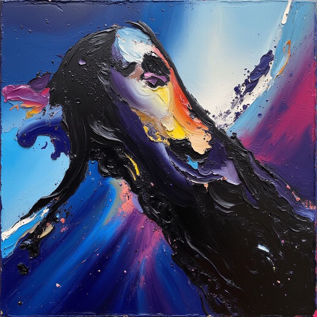 Cosmic Whale Screaming at the Void