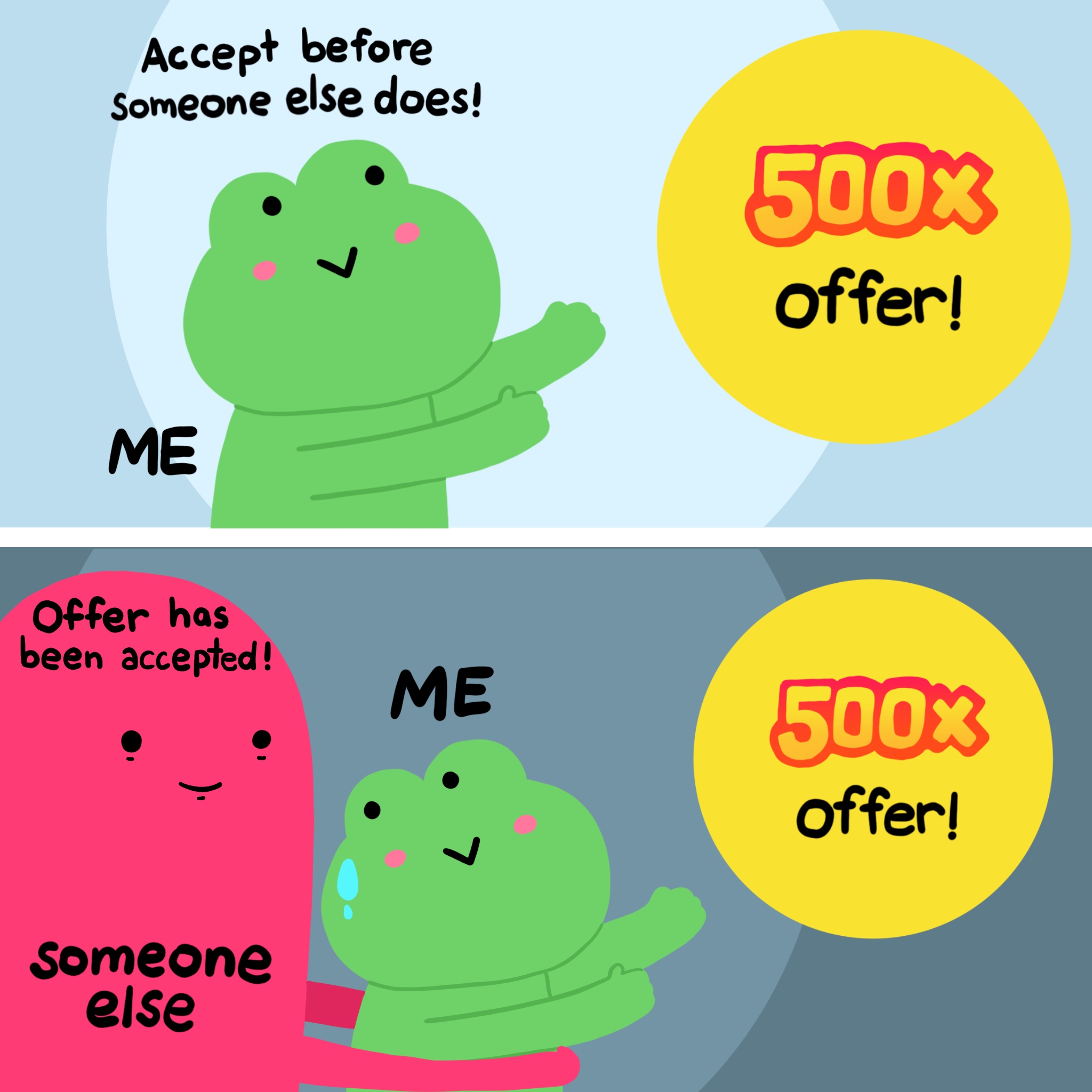 500x Offer!
