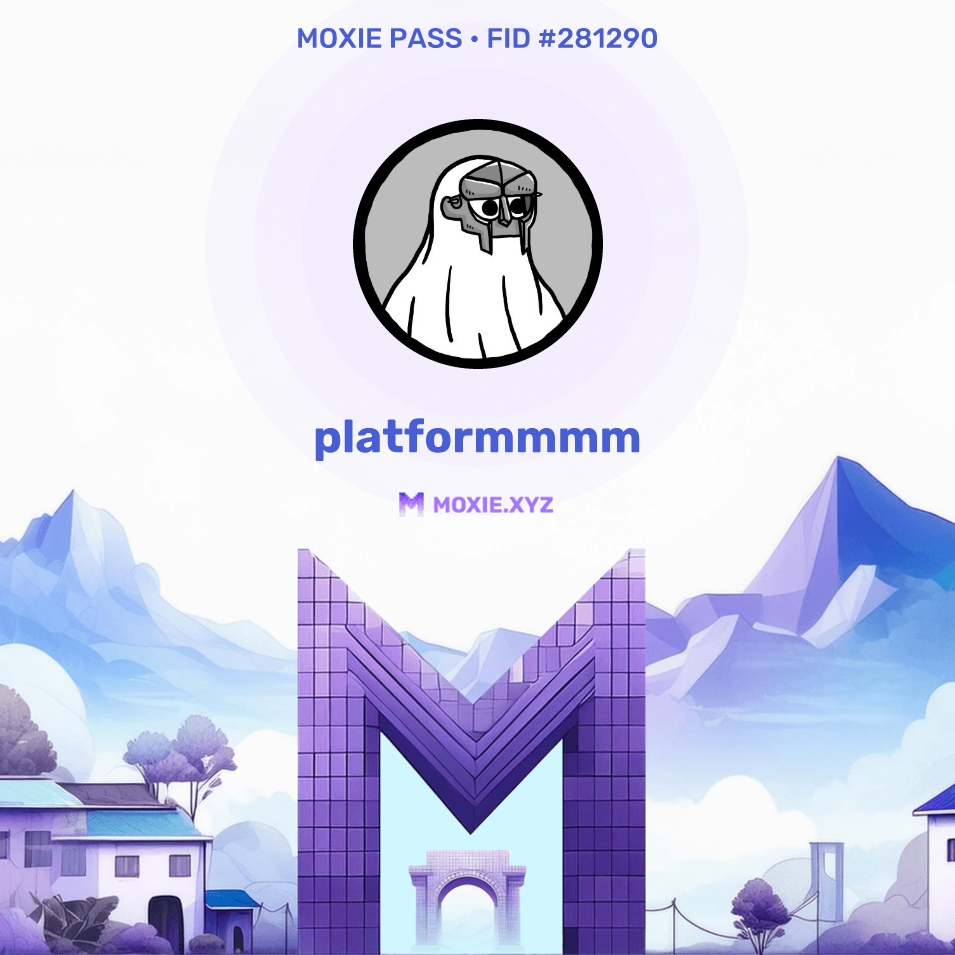 Moxie Pass # 281290