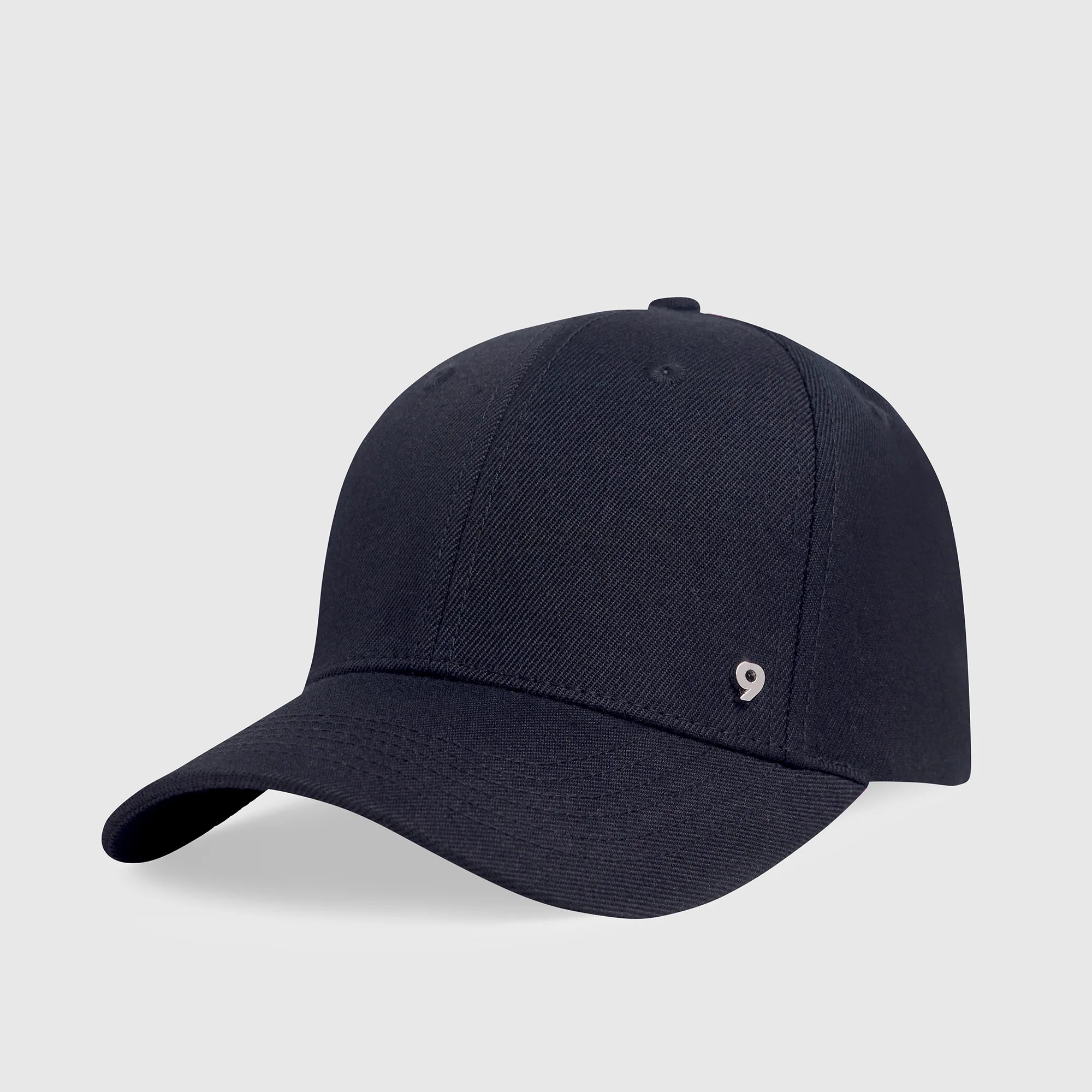 9DCC ESSENTIAL STRUCTURED BALL CAP (BLACK) #210