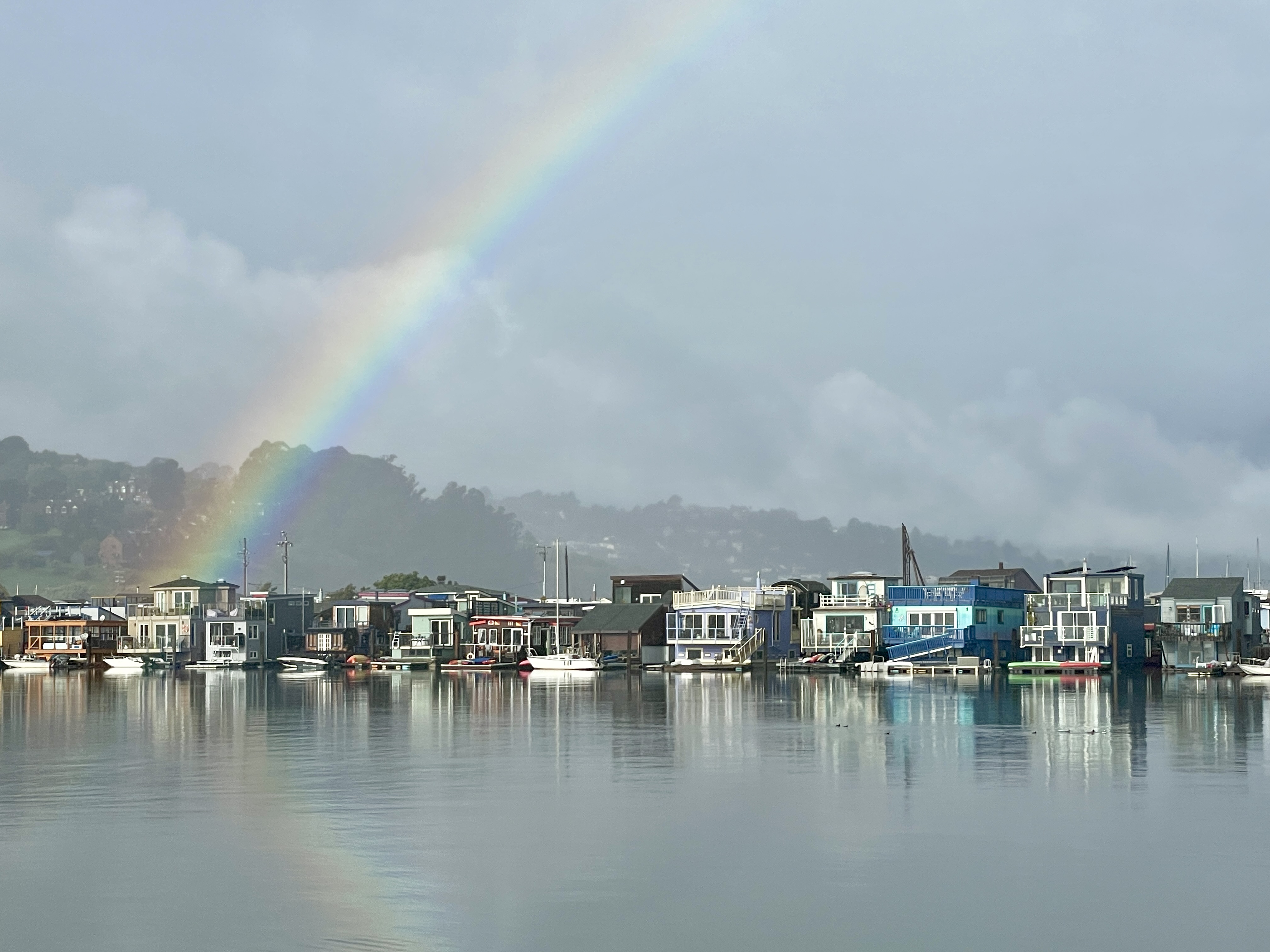 Rainbow over Sausalito