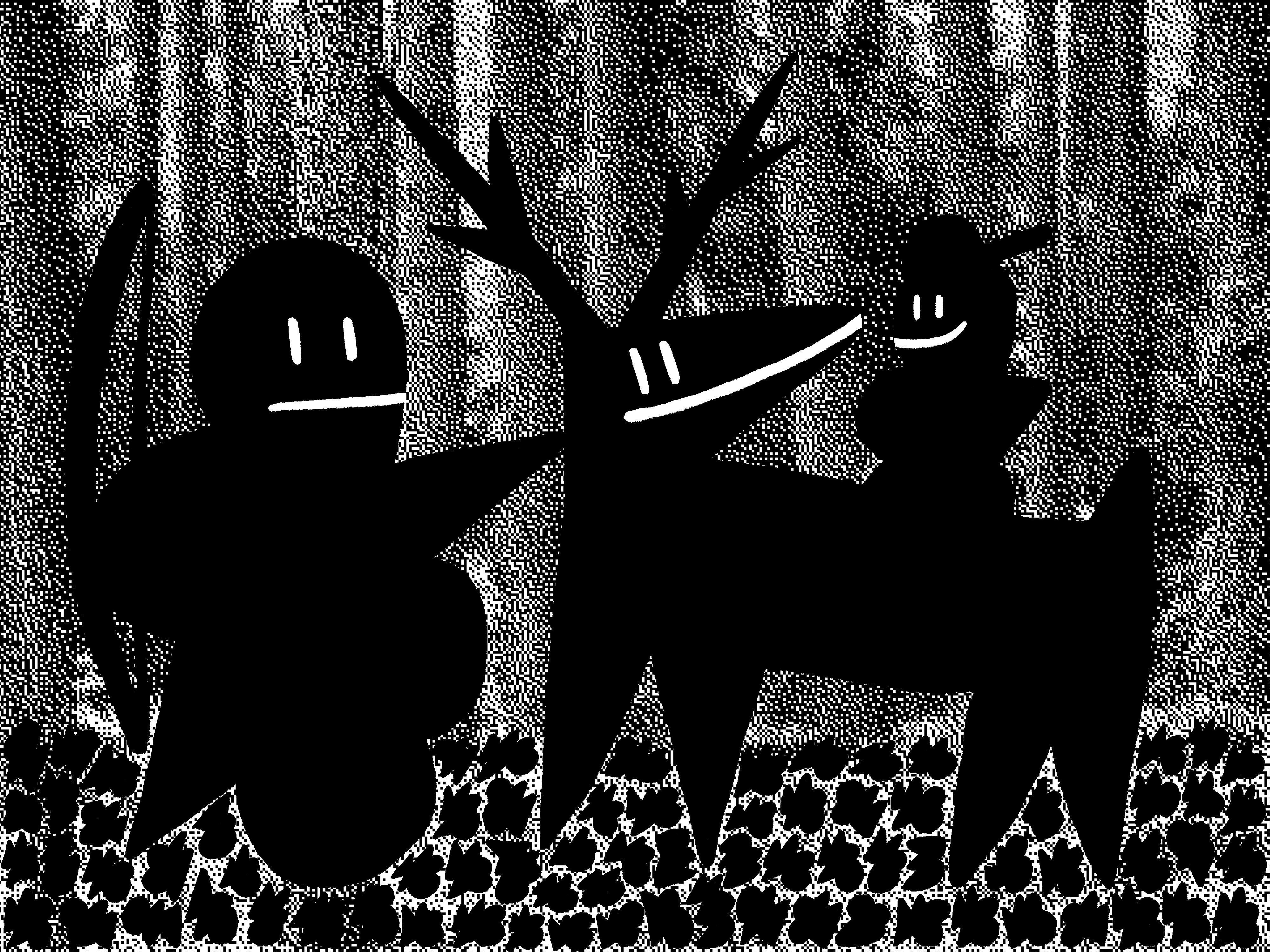 A Man, a Deer and a Child