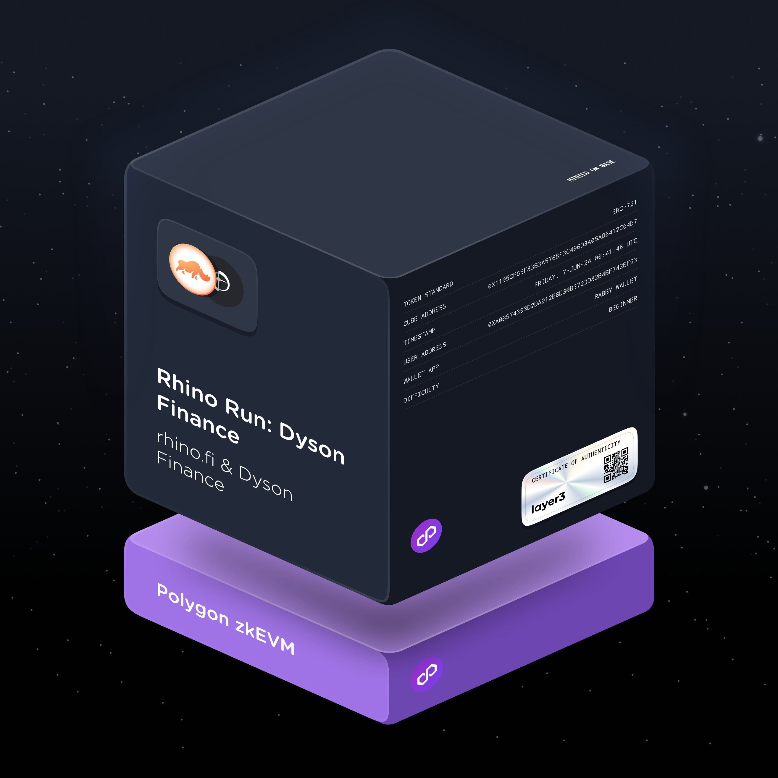 Rhino Run: Dyson Finance