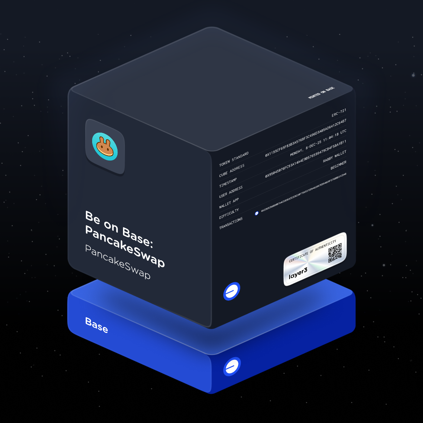 Be on Base: PancakeSwap